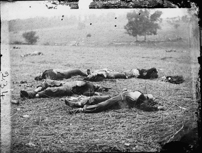Casualties at the Battle of Gettysburg