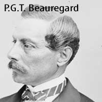 Confederate Brigadier General P.G.T. Beauregard